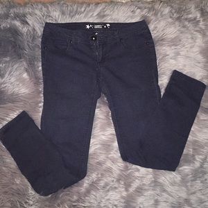 Celebrity pink skinny jeans - dark blue/black